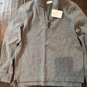 Crewcuts Gray Zip Up Sweater Soft Knit Casual